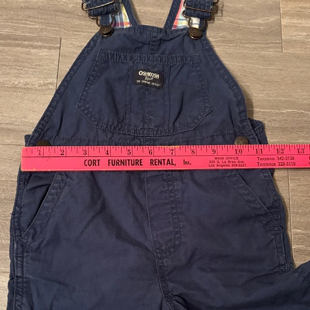 OshKosh B'gosh Dark Blue Kids Overalls